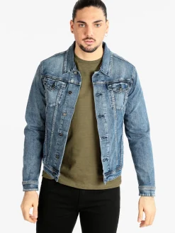 Johnny Looper Giacca in jeans da uomo