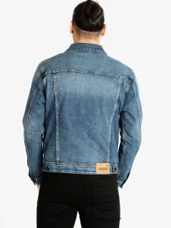 Johnny Looper Giacca in jeans da uomo