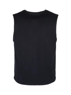 Johnny Looper Gilet in maglia da uomo con bottoni