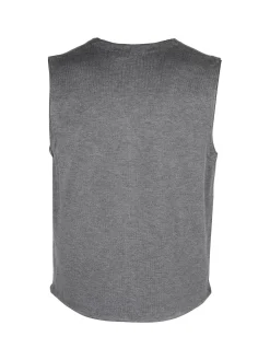 Johnny Looper Gilet in maglia da uomo con bottoni