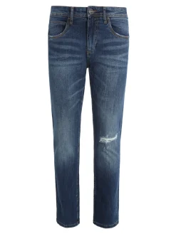 Johnny Looper Jeans da uomo slim fit a vita bassa