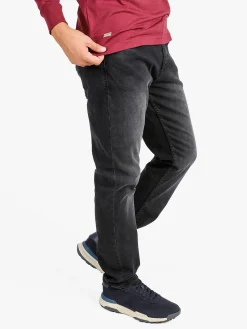 Johnny Looper Jeans da uomo slim fit - nero