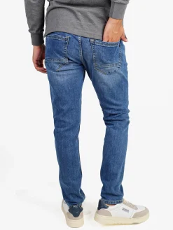 Johnny Looper Jeans da uomo slim fit a vita bassa - jeans