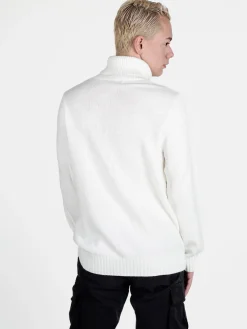 Johnny Looper Maglione dolcevita da uomo a trecce