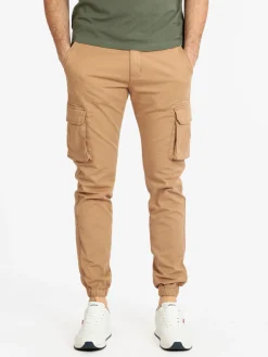 Johnny Looper Pantaloni cargo da uomo con polsino