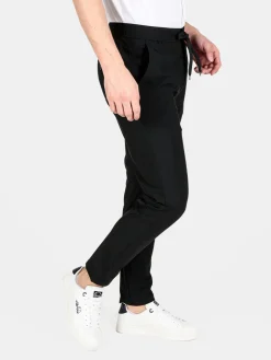 Johnny Looper Pantaloni casual da uomo con coulisse in tessuto tecnico