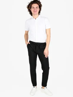 Johnny Looper Pantaloni casual da uomo con coulisse in tessuto tecnico