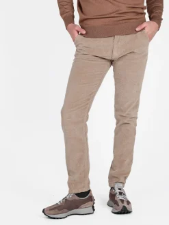 Johnny Looper Pantaloni da uomo in velluto slim fit