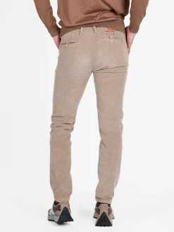 Johnny Looper Pantaloni da uomo in velluto slim fit