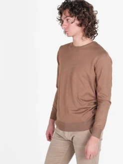 Johnny Looper Pullover girocollo da uomo in maglia