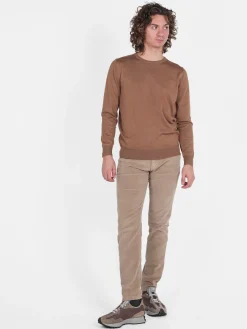 Johnny Looper Pullover girocollo da uomo in maglia