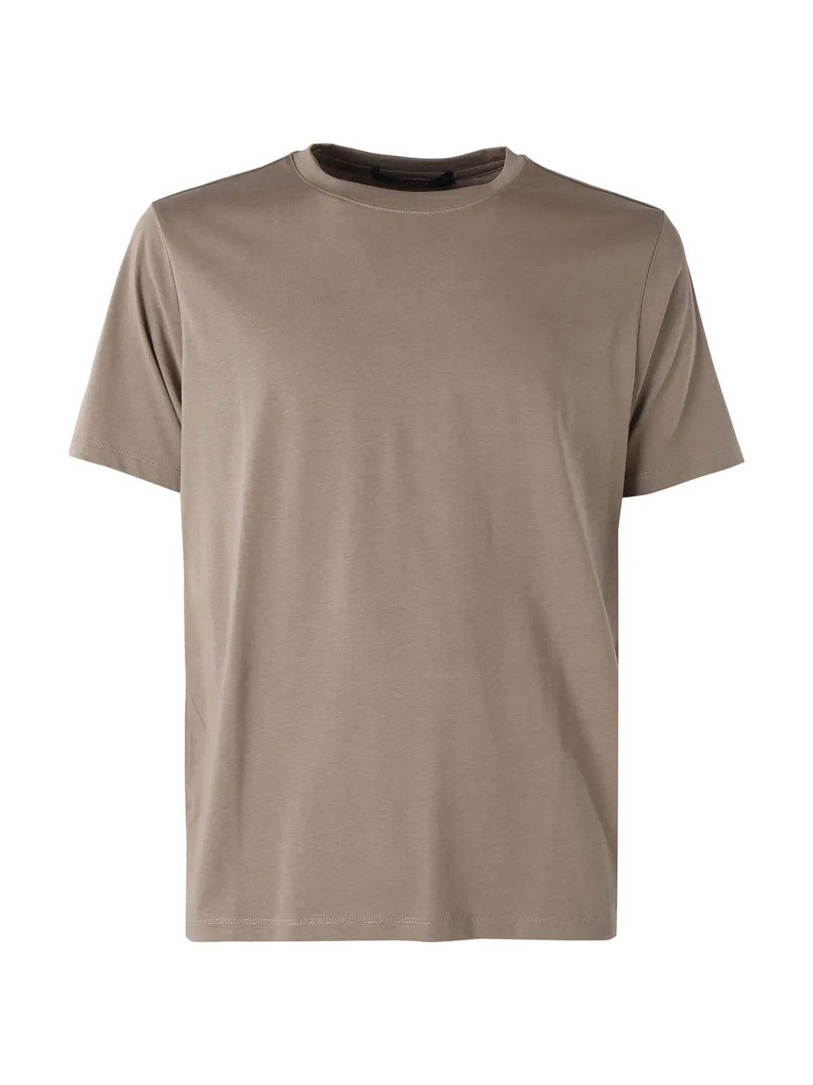 Johnny Looper T-shirt girocollo da uomo in cotone - taupe