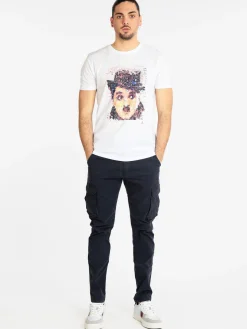 Johnny Looper T-shirt manica corta uomo con stampa