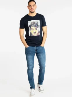 Johnny Looper T-shirt manica corta uomo con stampa