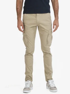 J.Sette Pantaloni cargo da uomo in cotone taglie grandi
