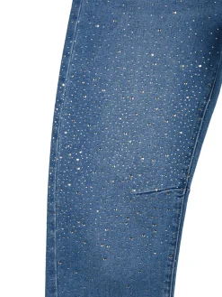 J Y Jeans da bambina a palloncino con strass - jeans