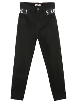 J Y Jeans da bambina a vita alta
