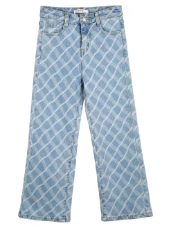 J Y Jeans da bambina geometrici a gamba dritta - jeans