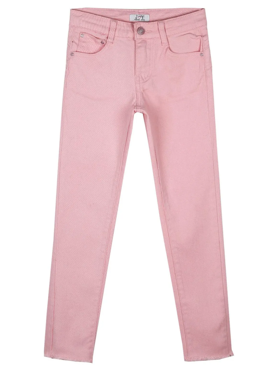 J Y Pantaloni di cotone rosa