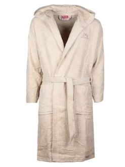 Kappa Accappatoio unisex in spugna con cappuccio