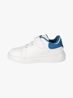 Kappa BLOOP Sneakers da bambino in ecopelle con cinturino a strappo - bianco