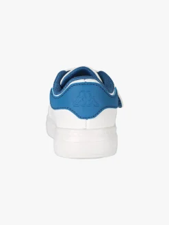 Kappa BLOOP Sneakers da bambino in ecopelle con cinturino a strappo - bianco