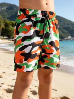 Kappa Boxer mare da ragazzo mimetici - verde