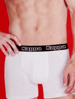 Kappa Boxer uomo in cotone con scritta