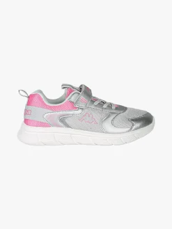Kappa BREEZE Sneakers sportive da ragazza con cinturino a strappo - argento
