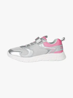 Kappa BREEZE Sneakers sportive da ragazza con cinturino a strappo - argento