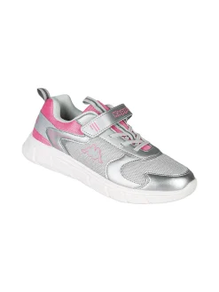 Kappa BREEZE Sneakers sportive da ragazza con cinturino a strappo - argento