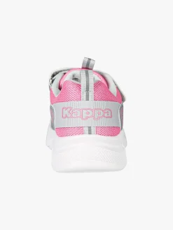 Kappa BREEZE Sneakers sportive da bambina con cinturino a strappo - argento