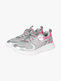 Kappa BREEZE Sneakers sportive da bambina con cinturino a strappo - argento