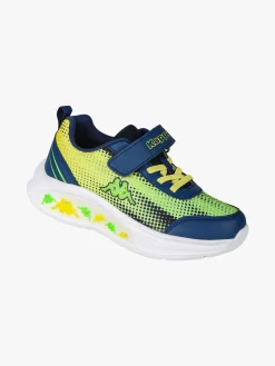 Kappa BREEZE Sneakers sportive da ragazzo con luci e cinturino a strappo - multicolore