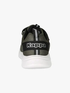 Kappa BREEZE Sneakers sportive da ragazzo con cinturino a strappo - militare
