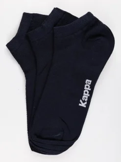 Kappa Calze corte in cotone filo di scozia 3 pezzi