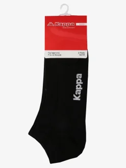 Kappa Calze corte in cotone filo di scozia 3 pezzi