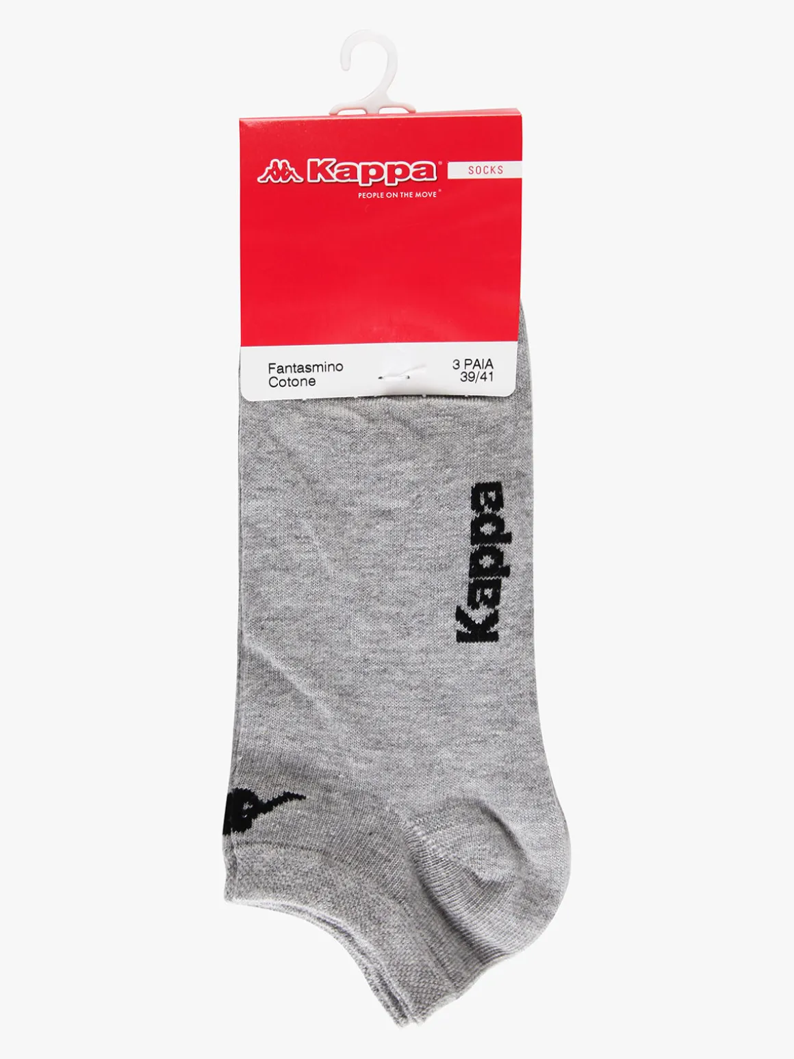 Kappa Calze corte in cotone jersey 3 pezzi