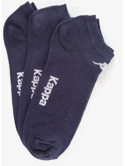 Kappa Calze corte in cotone jersey 3 pezzi