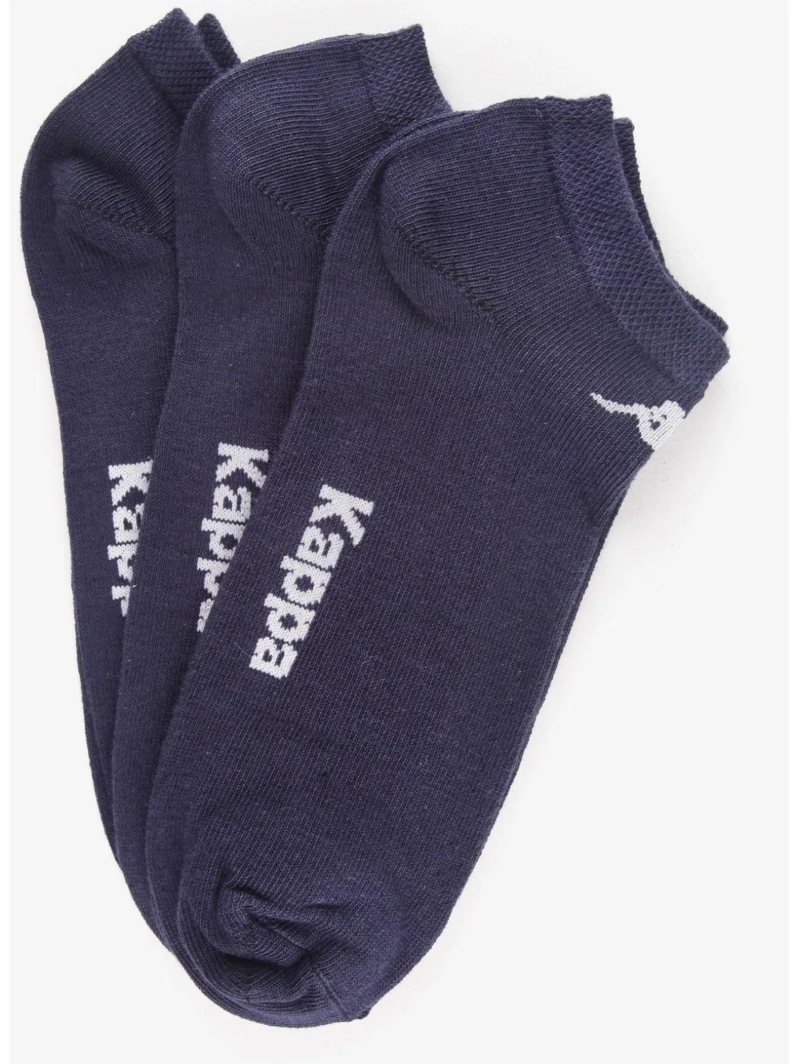 Kappa Calze corte in cotone jersey 3 pezzi