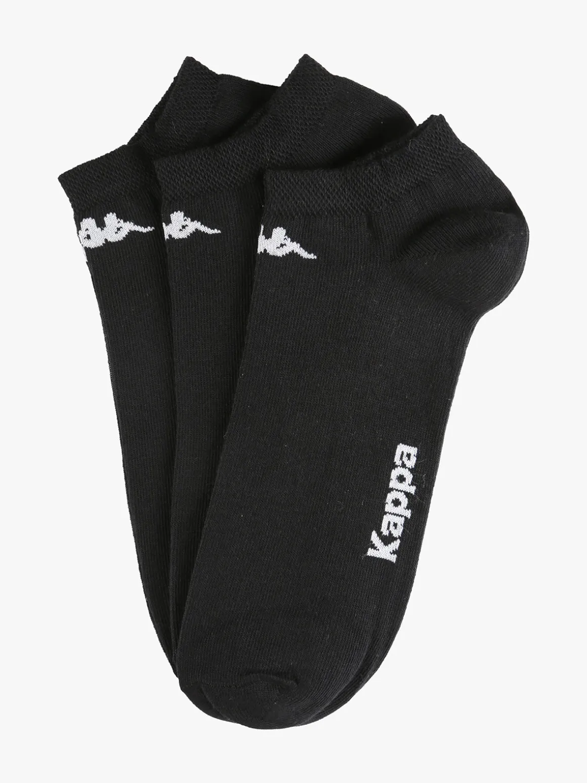 Kappa Calze corte in cotone jersey 3 pezzi