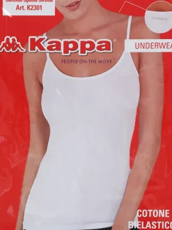 Kappa Canotta intima da donna a spalla stretta in cotone