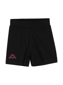 Kappa Completo corto da bambina in cotone con t-shirt mimetica e shorts - fucsia
