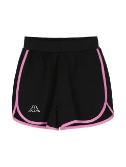Kappa Completo corto da bambina con t-shirt cropped e shorts - rosa