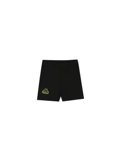 Kappa Completo corto da neonata 2 pezzi in cotone con maniche a volant e shorts - rosa