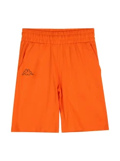 Kappa Completo corto da ragazzo in cotone con t-shirt e bermuda - nero
