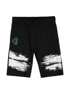 Kappa Completo corto in cotone da bambino con t-shirt e bermuda - arancione