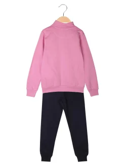 Kappa Completo da bambina 2 pezzi con zip - rosa