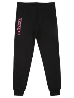 Kappa Completo da bambina 2 pezzi con zip - nero