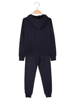 Kappa Completo da bambina 2 pezzi con cappuccio - blu scuro